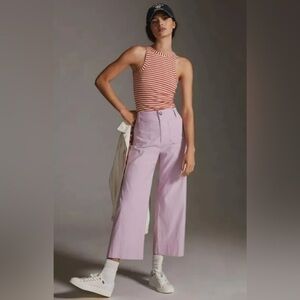 Anthropologie Maeve Cropped Colette Pants